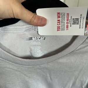 NASCAR Light Gray Short Sleeve Tee